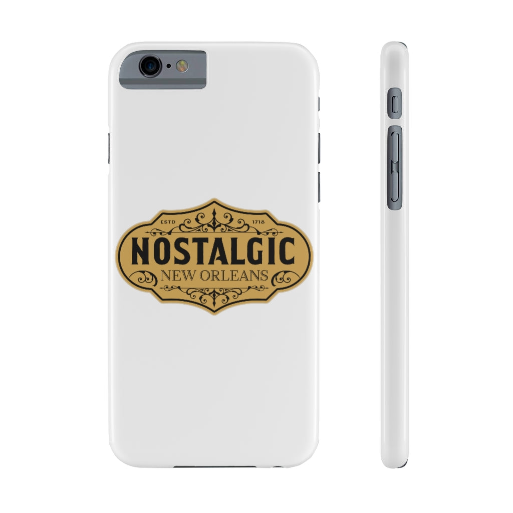 Nostalgic New Orleans Slim Phone Cases, Case-Mate