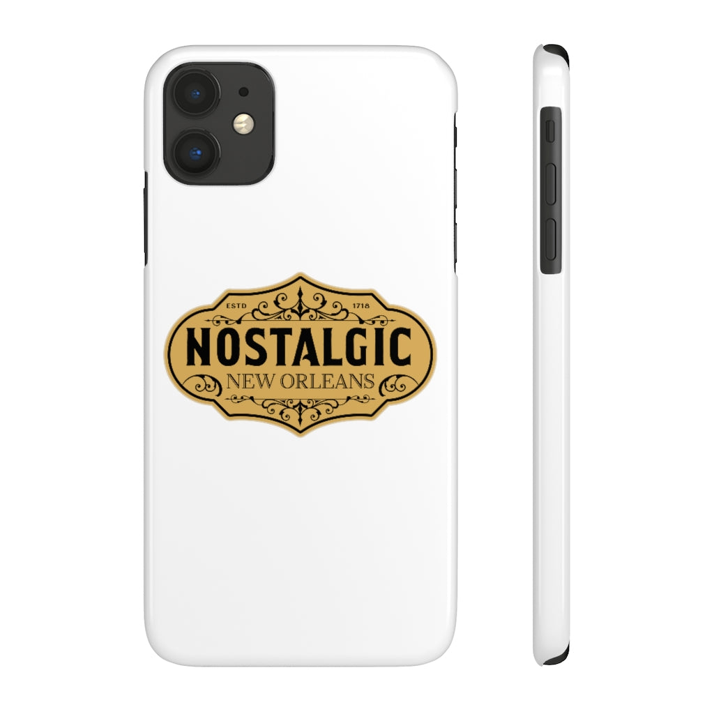 Nostalgic New Orleans Slim Phone Cases, Case-Mate