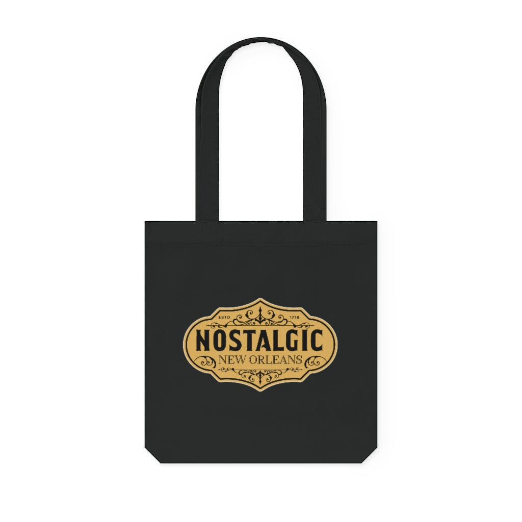 Nostalgic New Orleans Woven Tote Bag