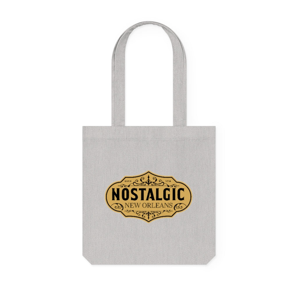 Nostalgic New Orleans Woven Tote Bag