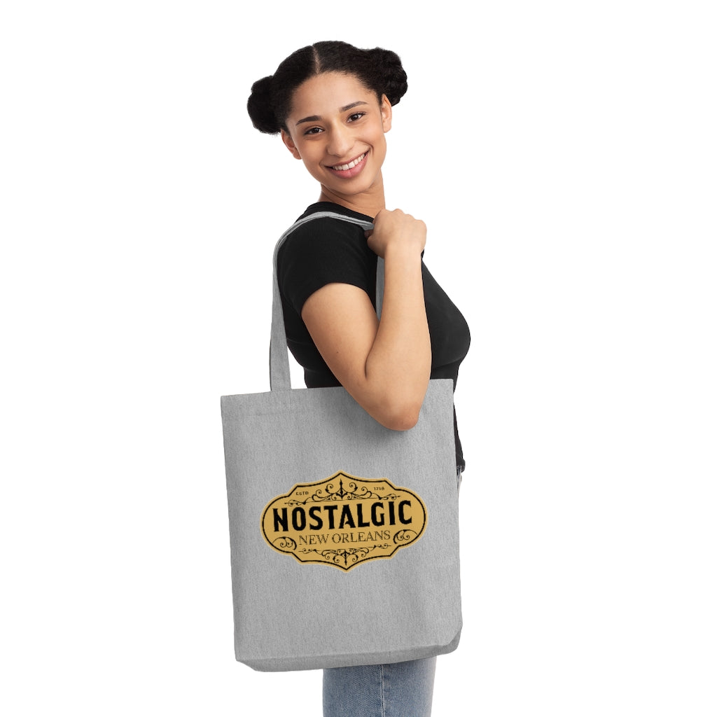 Nostalgic New Orleans Woven Tote Bag