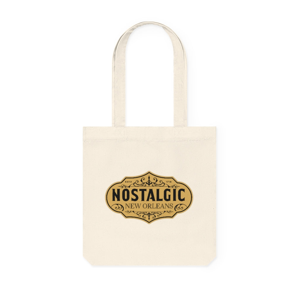 Nostalgic New Orleans Woven Tote Bag